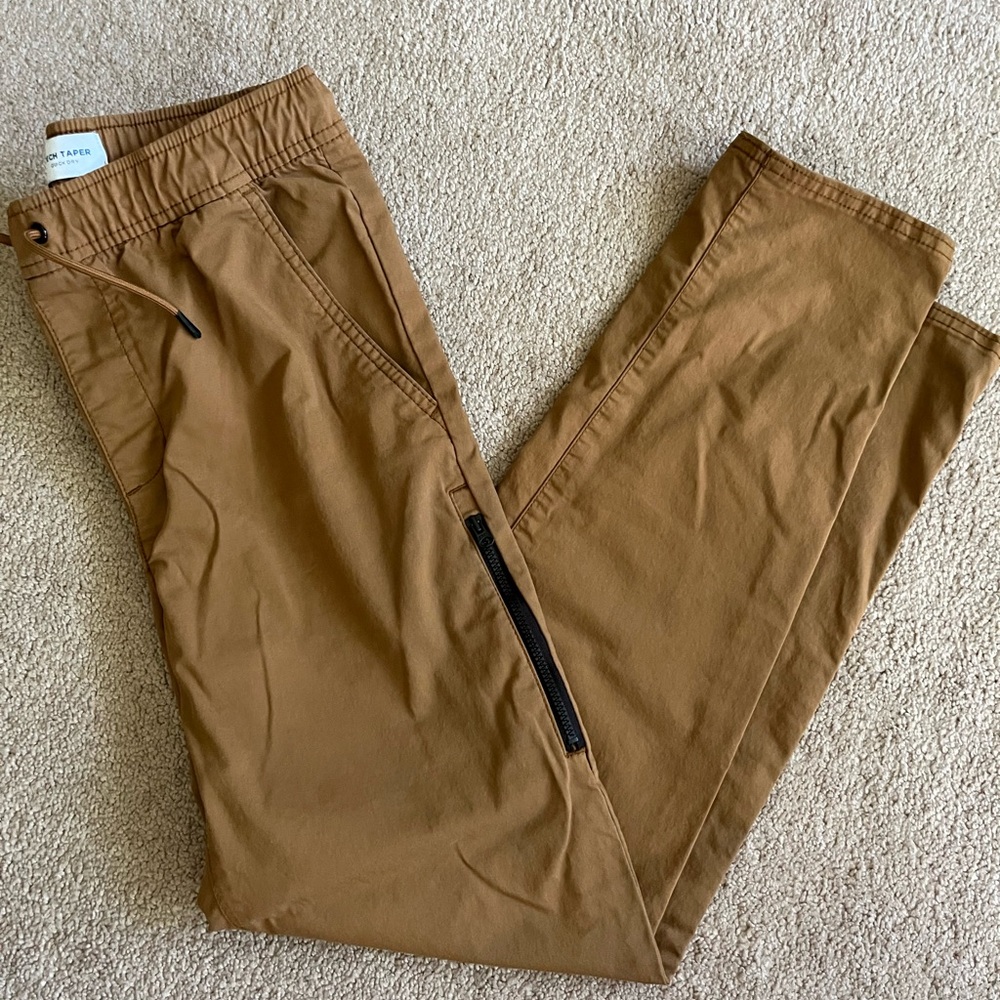 Old Navy Boys' Drawstring Chino Pants - Caramel Brown